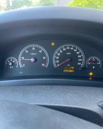 Opel Vectra cena 10500 przebieg: 244365, rok produkcji 2007 z Warszawa małe 154